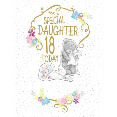 18th Birthday Daughter Large Luxury Me to You Bear Card £4.25